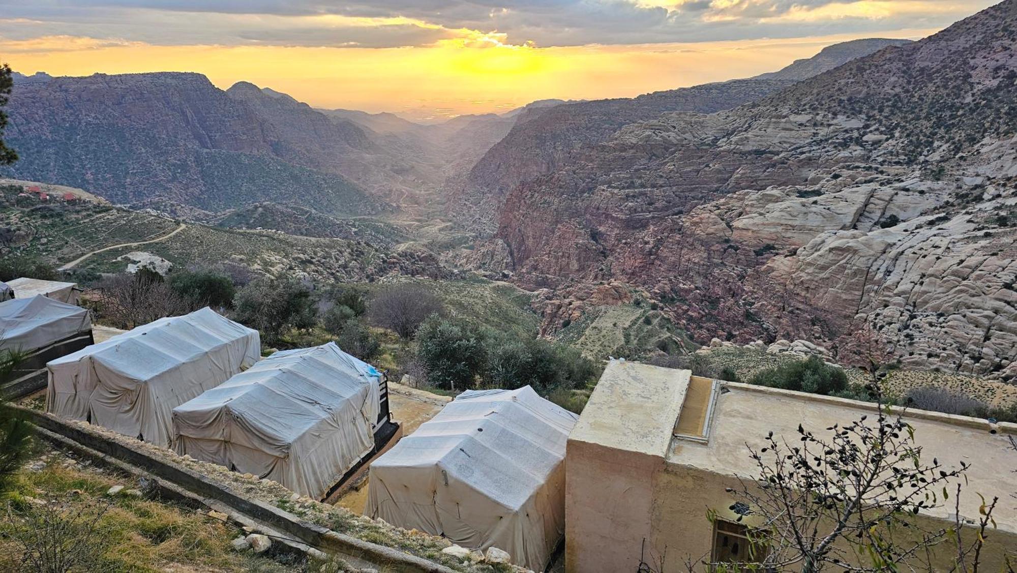 Dana Village Camp-Wadi Dana Eco Camp Экстерьер фото